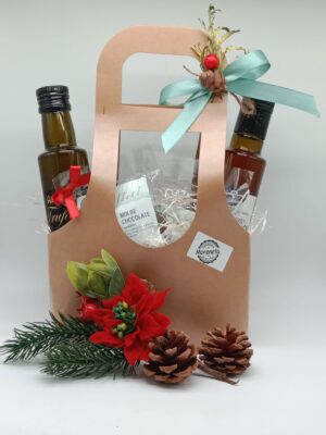 Cesta, regalo de Navidad personalizable