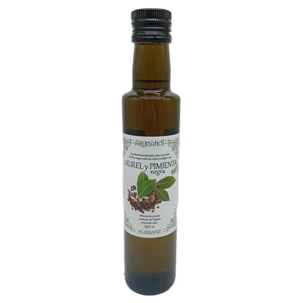 aceite Laurel y Pimienta | Granaria Moreneta