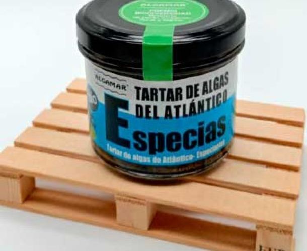 Tartar de especias y algas del Atlántico Bio. | Graneria Moreneta